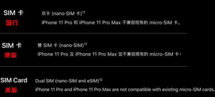 日版iPhone11 A2221 支持双卡和5G吗